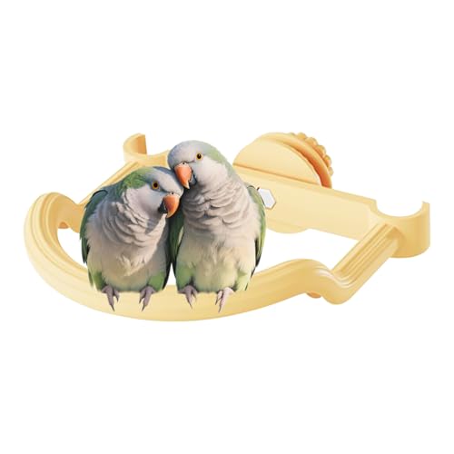Bollisate Vogelsitzstangen Für Papageien - Sitzstangen Für Großvögel,wasserdichte Standplatz Haustierzubehör Für Nymphensittich Conure Unzertrennlicher Fink Ara Kletterübungen Pflege von Bollisate