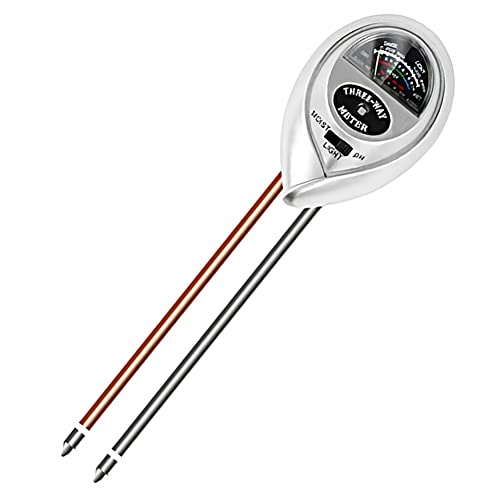 L43CS 3-in-1 Boden Tester Kit – PH-Wert, Feuchtigkeit & Sonnenlicht Messgerät für Pflanzen, Blumen & Gras – Batteriefrei, Kupferkabel L43CS 3-in-1 Boden Tester Kit – PH-Wert, Feuchtigkeit & Sonnenlicht Messgerät für Pflanzen, Blumen & Gras – Batteriefrei, Kupferkabel von Bolwins