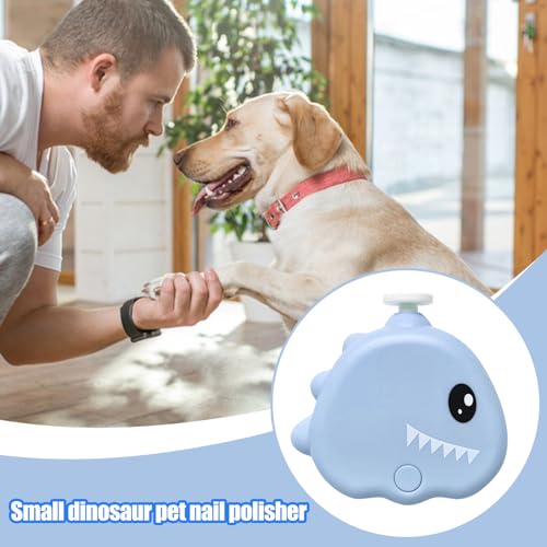 Bomefoi Hundezehennagelschleife, Hundenagelschleife | Elektrische 3 -Modi Einstellbare 40 dB Dinosaurierform Nagelschleife | Niedriggeräusches Kabelbaumwerkzeug für Welpenkätzchen Ganze Pfotendatei Bomefoi Hundezehennagelschleife, Hundenagelschleife | Elektrische 3 -Modi Einstellbare 40 dB Dinosaurierform Nagelschleife | Niedriggeräusches Kabelbaumwerkzeug für Welpenkätzchen Ganze Pfotendatei von Bomefoi