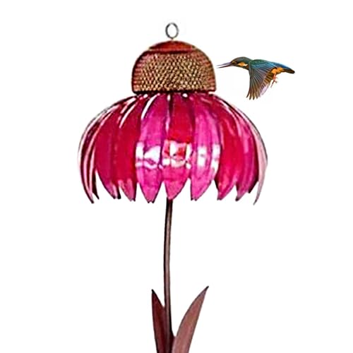Blumen-Vogelhäuschen | Dekoration Für Vogelhäuschen Im Freien | Sonnenhut-Kolibri-Feeder | Vogelfutterspender Im Sonnenhut-Design - Vogelfutterspender Für Gartendekoration Und Kolibri-Futtersp Blumen-Vogelhäuschen | Dekoration Für Vogelhäuschen Im Freien | Sonnenhut-Kolibri-Feeder | Vogelfutterspender Im Sonnenhut-Design - Vogelfutterspender Für Gartendekoration Und Kolibri-Futtersp von BommFu