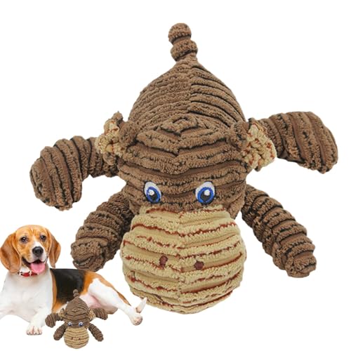BommFu Haustierspielzeug Für Kauer | Hundekauspielzeug Mit Geräusch | Beruhigendes Kauspielzeug Für Vielbeschäftigte Hunde | Haustierzubehör - Interaktive Kaupuppe Zum Spielen Drinnen Und Draußen BommFu Haustierspielzeug Für Kauer | Hundekauspielzeug Mit Geräusch | Beruhigendes Kauspielzeug Für Vielbeschäftigte Hunde | Haustierzubehör - Interaktive Kaupuppe Zum Spielen Drinnen Und Draußen von BommFu