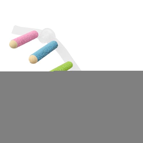 BommFu Vogel Sitzstange,Kletterrampe für Sittiche | Multifunktionale Saugnapf Sitzstange Für Papageien Und Wellensittiche BommFu Vogel Sitzstange,Kletterrampe für Sittiche | Multifunktionale Saugnapf Sitzstange Für Papageien Und Wellensittiche von BommFu