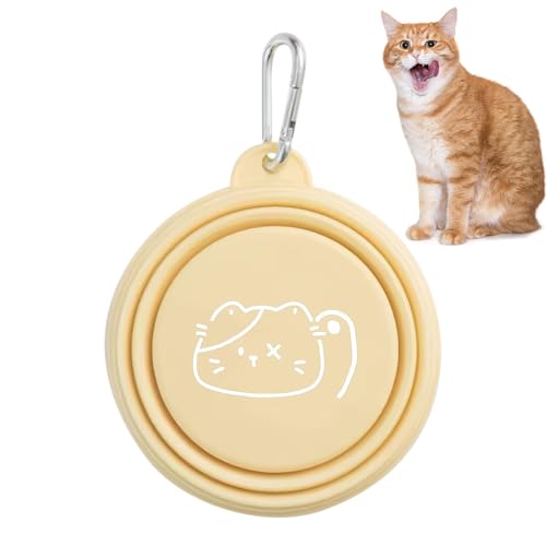 Faltbar Reisenapf Napf Für Hunde Und Katzen | Faltbarer Hundenapf Unterwegs | Reisenapf Hund Faltbar | Faltbare Hundenäpfe | Trinknapf Mit Karabiner - Für Katzen, Hunde Und Haustiere Faltbar Reisenapf Napf Für Hunde Und Katzen | Faltbarer Hundenapf Unterwegs | Reisenapf Hund Faltbar | Faltbare Hundenäpfe | Trinknapf Mit Karabiner - Für Katzen, Hunde Und Haustiere von BommFu