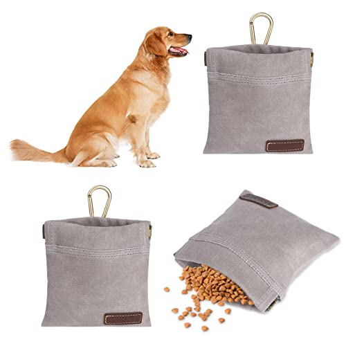 2 Stück Leckerlibeutel fur Hunde,wasserdichte Leckerli Trainingstasche mit Karabiner, Vintage Baumwollschicht Kleine Futtertasche Hundetraining Schneller Zugriff auf die Belohnung 2 Stück Leckerlibeutel fur Hunde,wasserdichte Leckerli Trainingstasche mit Karabiner, Vintage Baumwollschicht Kleine Futtertasche Hundetraining Schneller Zugriff auf die Belohnung von Bomoya
