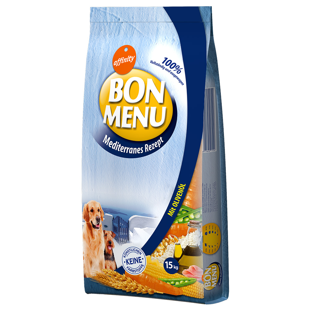 Bon Menu Adult Mediterranes Rezept - Sparpaket: 2 x 15 kg Bon Menu Adult Mediterranes Rezept - Sparpaket: 2 x 15 kg von Bon Menu