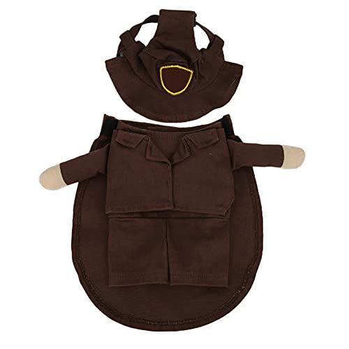 Bonbela Lustiges Hund Kostüm Humorvolle Haustierkleidung Komische Hundekleidung Weiche Atmungsaktive Hundekleidung mit Haken & Loop -Design für Kleine Mittlere Hunde Weihnachts (S) von Bonbela
