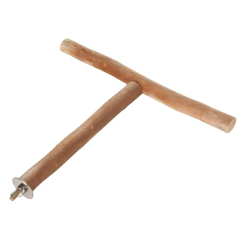 Bonbela T -Form Holz Vogel Perch Papagei Ständer Log T -Station Zum Kauen des Trainings Linderung Langeweile mit Natürlicher Azalea Holzrinde Festes Accessoires Bonbela T -Form Holz Vogel Perch Papagei Ständer Log T -Station Zum Kauen des Trainings Linderung Langeweile mit Natürlicher Azalea Holzrinde Festes Accessoires von Bonbela