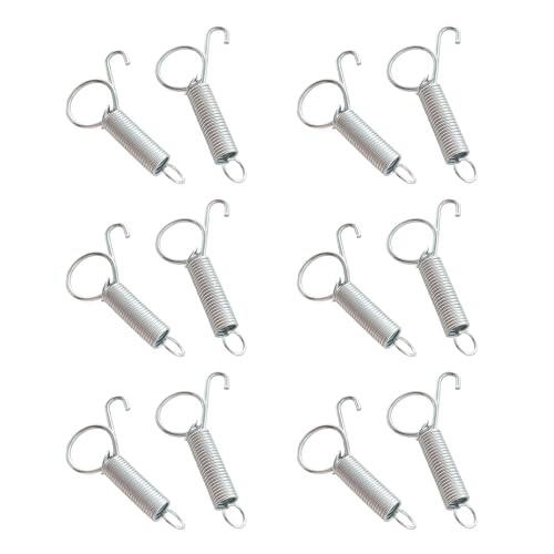 12 Stück Metall-Finger-Federknüpfhaken, Einhand-Käfig-Tür-Federhaken, großes Käfigschloss zur Befestigung von Haustierkäfigtüren, Kaninchen, Nagetieren, Hamstern, Eichhörnchen, Hund, Katze, Vögel, 12 Stück Metall-Finger-Federknüpfhaken, Einhand-Käfig-Tür-Federhaken, großes Käfigschloss zur Befestigung von Haustierkäfigtüren, Kaninchen, Nagetieren, Hamstern, Eichhörnchen, Hund, Katze, Vögel, von Bonchoice