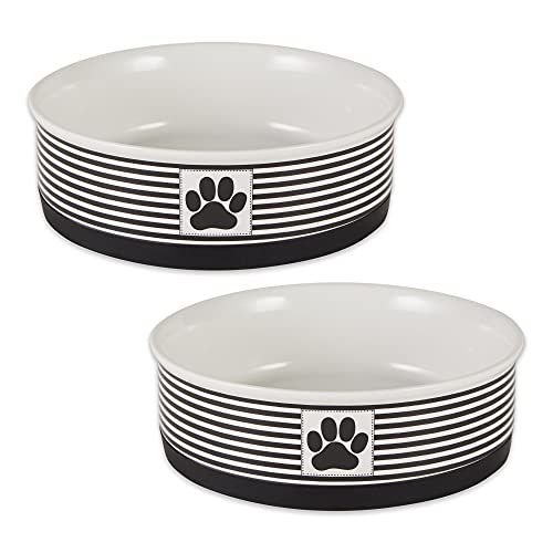 Bone Dry, 5742, Paw & Patch, Keramik-Haustier-Kollektion, großes Set, 7,5 x 2,4 cm, Schwarz, 2 Stück Bone Dry, 5742, Paw & Patch, Keramik-Haustier-Kollektion, großes Set, 7,5 x 2,4 cm, Schwarz, 2 Stück von Bone Dry