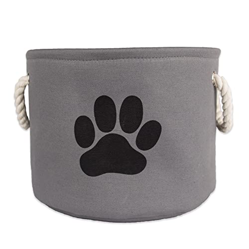 Bone Dry Petkorb für Haustier-Spielzeug und Zubehör Aufbewahrung, Grau, Polyester, 9x9x12 Zoll Bone Dry Petkorb für Haustier-Spielzeug und Zubehör Aufbewahrung, Grau, Polyester, 9x9x12 Zoll von Bone Dry