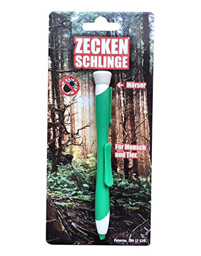 Bonetti Zeckenschlinge in Kugelschreiberform Zecken Schlinge Stift (Grün) von Bonetti