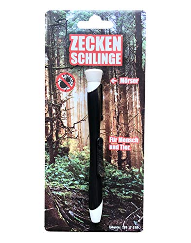 Bonetti Zeckenschlinge in Kugelschreiberform Zecken Schlinge Stift (Schwarz) von Bonetti