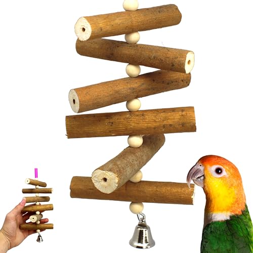 Cenyo Bonka Bird Toys 3747 Sola Log Natural Small Bird Toy Parakeet Cockatiel von Bonka Bird Toys
