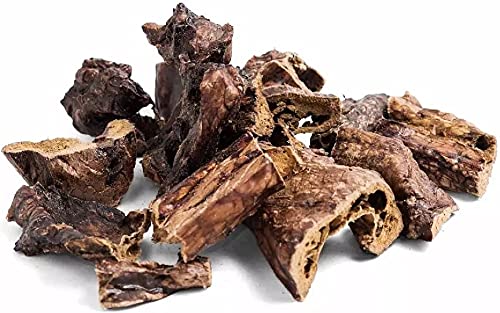 Bonya Smile✅Rinderlunge 1000g – Luftgetrockneter Kausnack für Hunde, Büffellunge, gesunde Leckerli von Bonya Smile