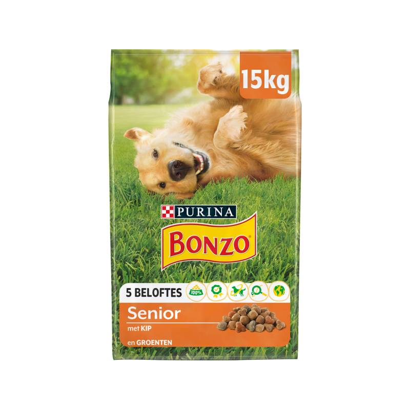 Bonzo Senior Hundefutter - Huhn - 15 kg von Bonzo