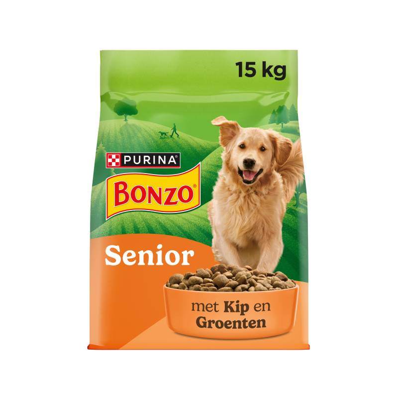 Bonzo Senior Hundefutter - Huhn - 15 kg Bonzo Senior Hundefutter - Huhn - 15 kg von Bonzo