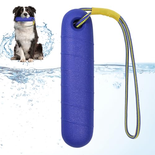 Hundespielzeug,Wasserspielzeug für Hund,22cm Schwimm Spielzeug Wasser Interaktives Hundespielzeug Hundetraining mit Nylon Rope Trainieren Apportieren im Wasser Spielzeug für Mittelgroße,Große Hunde von Booaee