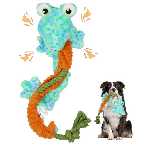 Hundespielzeug,Quietschendes Hundespielzeug Frosch Unkaputtbar Hunde spielzeug Kleine Hunde Interaktiv Kauspielzeug Plüsch Welpenspielzeug Quietschspielzeug Baumwollseil für Kleine Mittelgroße Hund Hundespielzeug,Quietschendes Hundespielzeug Frosch Unkaputtbar Hunde spielzeug Kleine Hunde Interaktiv Kauspielzeug Plüsch Welpenspielzeug Quietschspielzeug Baumwollseil für Kleine Mittelgroße Hund von Booaee
