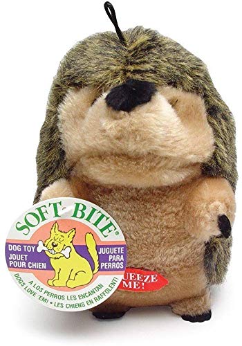 PetMate Aspen Booda Hedgehog Plush Soft Dog Toy Large - 4 Pack von Booda