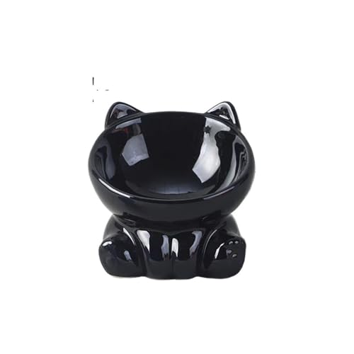 Futternapf für Hunde, erhöht, geneigt, für Katzen, Welpen, Futternapf, Keramik, schützt die Halswirbelsäule, 1 Stück von BooeDareno