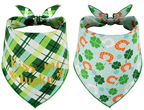 St. Patricks Day Hundehalstuch, Kleeblatt-Design von BoomBone