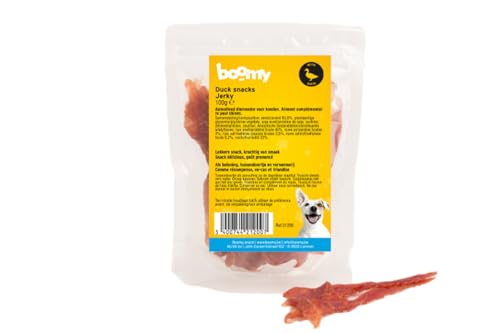 Boomy - Duck Jerky - Hundesnacks - Getrocknete Entenfilet - 3 x 100g Boomy - Duck Jerky - Hundesnacks - Getrocknete Entenfilet - 3 x 100g von Boomy