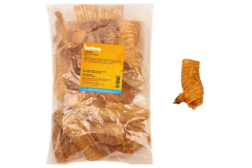 Boomy -Fleischröhre - 100% getrocknete Rinderluftröhre - Hundesnack - Natürlicher Kausnack für Hunde - 500g Boomy -Fleischröhre - 100% getrocknete Rinderluftröhre - Hundesnack - Natürlicher Kausnack für Hunde - 500g von Boomy