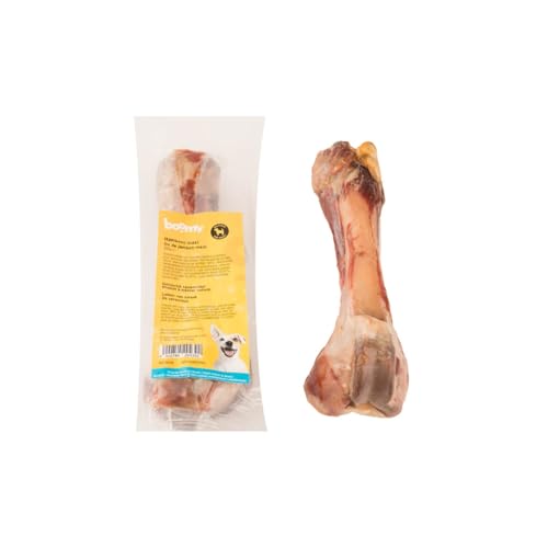 Boomy - Hambein Maxi - Natürliche Hundesnacks für extreme Kauer - Großer Kauknochen voller Geschmack - 2 x 300g Boomy - Hambein Maxi - Natürliche Hundesnacks für extreme Kauer - Großer Kauknochen voller Geschmack - 2 x 300g von Boomy