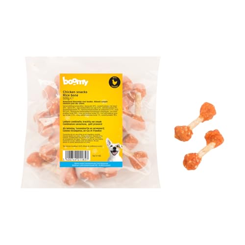 Boomy - Harte Hundesnacks - Hundebonbons - Huhn & Reis Hanteln - 500g Boomy - Harte Hundesnacks - Hundebonbons - Huhn & Reis Hanteln - 500g von Boomy