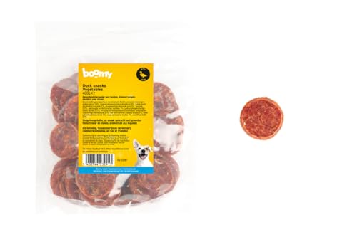 Boomy - Hundesnacks - Hundesüßigkeiten - Scheiben mit Ente und Gemüse - 400g Boomy - Hundesnacks - Hundesüßigkeiten - Scheiben mit Ente und Gemüse - 400g von Boomy