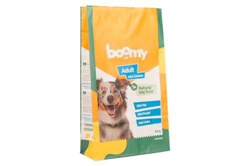 Boomy - Kaltgepresste Hundeklumpen - Kleine Rassen - Erwachsene - Huhn - 4kg von Boomy