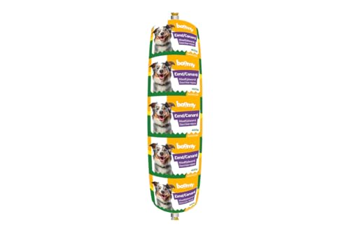 Boomy - Mahlzeitwurst - Hundewurst - Frisches Fleisch - Glutenfreie Mahlzeit ohne Zusatzstoffe (400g, Ente) von Boomy