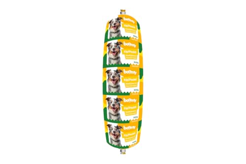 Boomy - Mahlzeitwurst - Hundewurst - Frisches Fleisch - Glutenfreie Mahlzeit ohne Zusatzstoffe (800g, Huhn) von Boomy