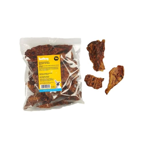 Boomy - Rindfleischwürfel - 100% Rinderlunge - Getrocknete Hundesnacks - Natürliche Hundebonbons zum Training oder zwischendurch - 500g von Boomy