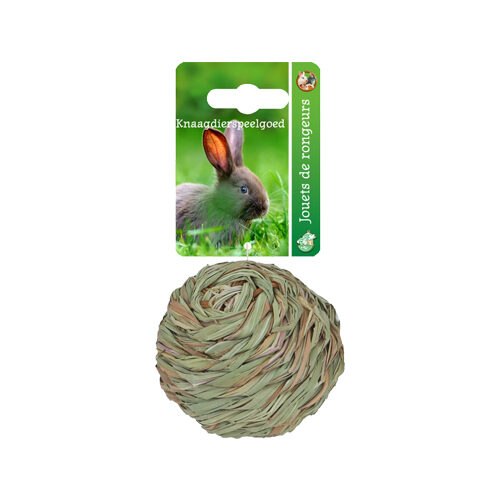 Boon Grasball gewebt mit Glöckchen – 8 cm Boon Grasball gewebt mit Glöckchen – 8 cm von Boon