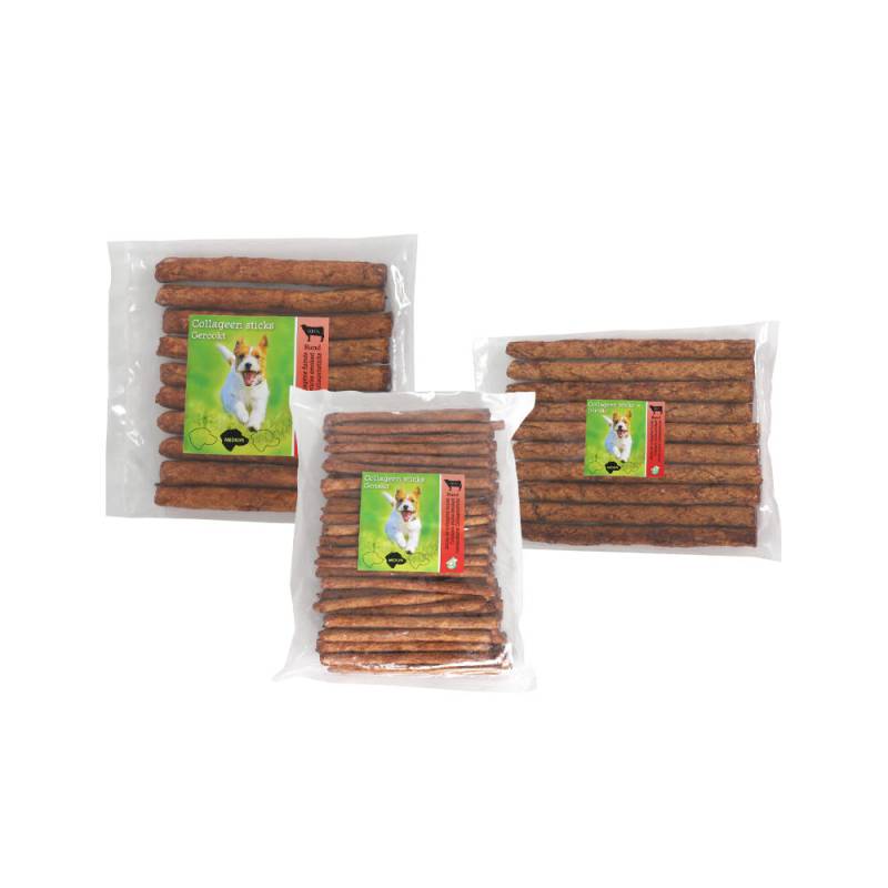 Boon Kollagen-Sticks - Geräuchert - 9 mm - 100 Einheiten Boon Kollagen-Sticks - Geräuchert - 9 mm - 100 Einheiten von Boon