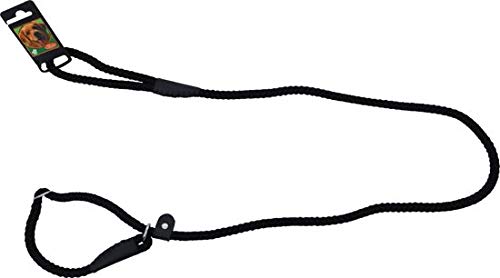 Boon Retrieverlijn Hondenriem slipriem met dubbele Stop Rond 1,0 cm x 150 cm, zwart. Boon Retrieverlijn Hondenriem slipriem met dubbele Stop Rond 1,0 cm x 150 cm, zwart. von Boon