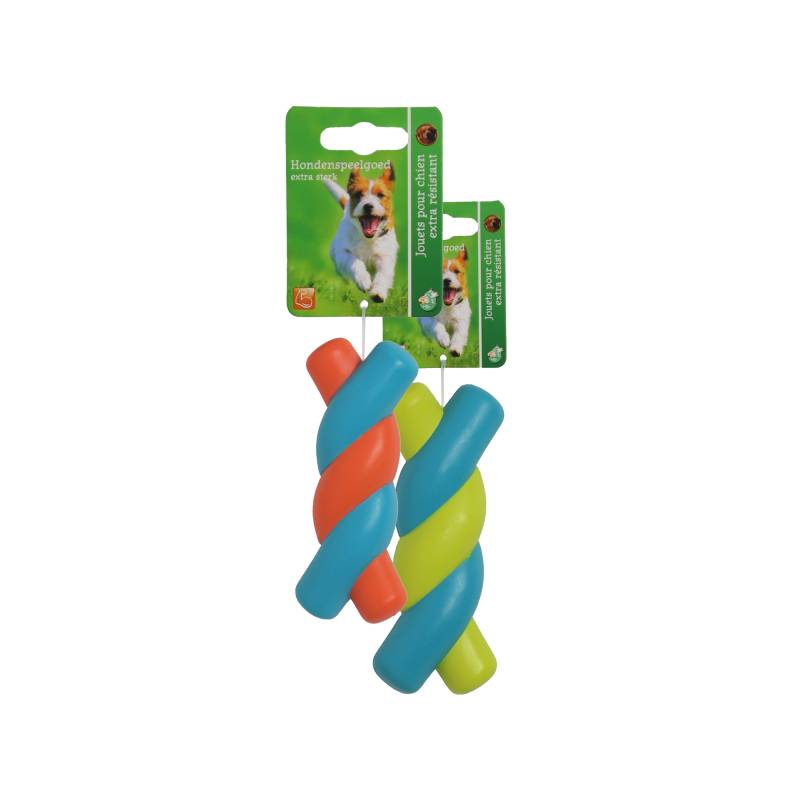 Boon Swirlbot Aus Massivem Gummi - Blau/Gelb - 15 cm Boon Swirlbot Aus Massivem Gummi - Blau/Gelb - 15 cm von Boon