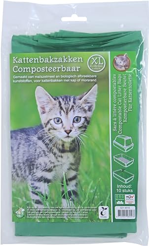 Boon katzenstreubeutel kompostierbar, grün xl pack a 10 stück Boon katzenstreubeutel kompostierbar, grün xl pack a 10 stück von Boon