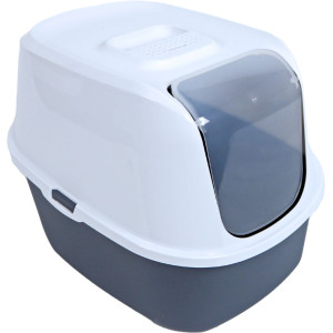 Moderna Katzentoilette Just Eazy aus recyceltem Plastik grau/weißt Pro Stück Moderna Katzentoilette Just Eazy aus recyceltem Plastik grau/weißt Pro Stück von Boon