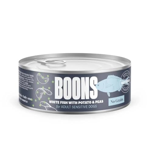 BOONS Guis, weißer Fisch, für Erwachsene, 10 x 185 g, Dose BOONS Guis, weißer Fisch, für Erwachsene, 10 x 185 g, Dose von Boons