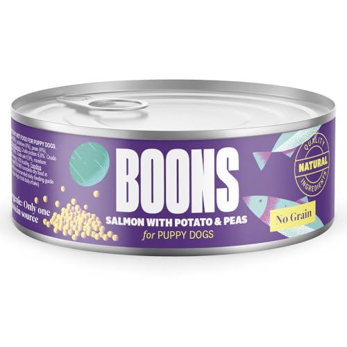 Ergänzungsnassfutter Boons für Welpen Lachs Größe 185g Ergänzungsnassfutter Boons für Welpen Lachs Größe 185g von BOONS