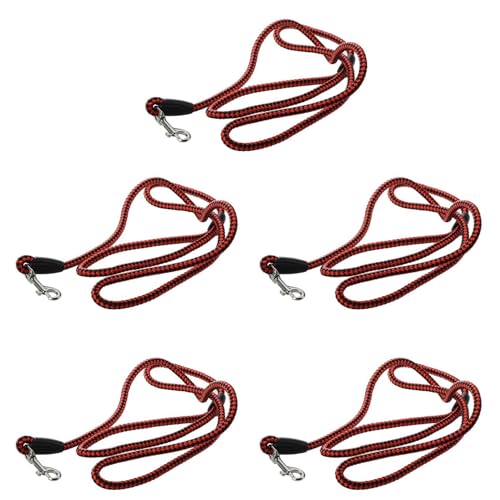 Booso 5X Geflochtene Hundeleine Aus Kunstleder - S von Booso