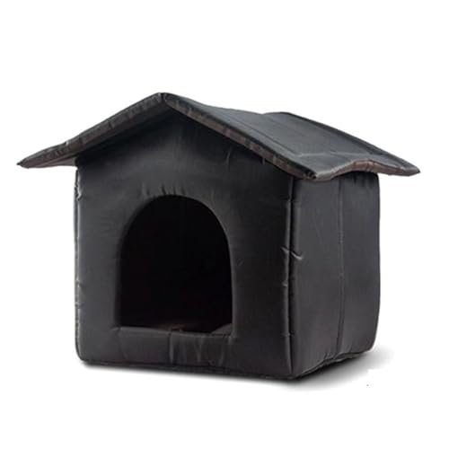 Booso Katzenhaus, Wasserdicht, für Den Außenbereich, Hält Warm, Katzenhöhle, Nest, Lustig, Faltbar und Waschbar, für Kätzchen, Welpen, Haustiere Booso Katzenhaus, Wasserdicht, für Den Außenbereich, Hält Warm, Katzenhöhle, Nest, Lustig, Faltbar und Waschbar, für Kätzchen, Welpen, Haustiere von Booso
