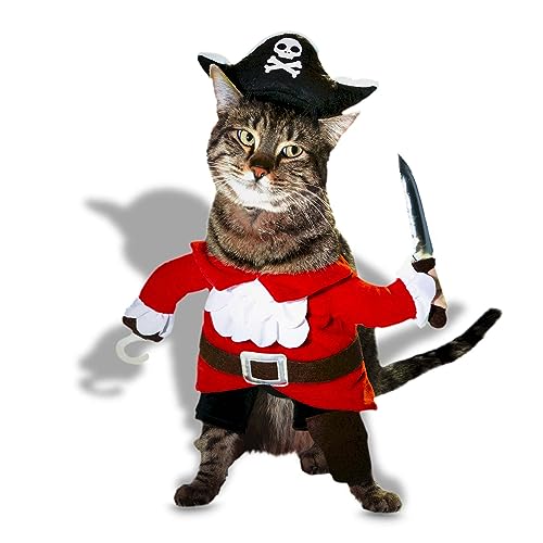 Bootique Piratenkostüm für Katzen, Größe XS von Bootique