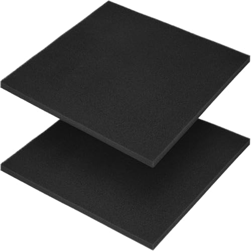 Aquarium-Filterschwamm-Pad, Filtermedien-Schaumstoffschwämme, Filterzubehör für Aquarien und Teiche, 47 x 47 x 1,9 cm, 50 PPI, 2 Stück Aquarium-Filterschwamm-Pad, Filtermedien-Schaumstoffschwämme, Filterzubehör für Aquarien und Teiche, 47 x 47 x 1,9 cm, 50 PPI, 2 Stück von Borlech
