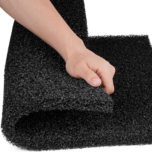 Aquarium-Filterschwamm-Pad, Filtermedien-Schaumstoffschwämme, Filterzubehör für Aquarien und Teiche (47 x 47 x 1,9 cm, 20 PPI, 1 Stück) von Borlech
