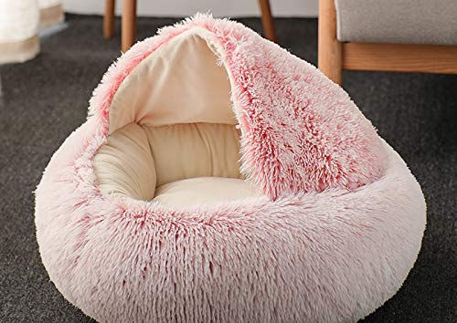BoruisX Katzenschlafsack, Plüsch-Katzenbett, Decke, selbstwärmend, Katzensack, Haustierzelt, Höhle, weich, rutschfest, waschbares Katzenbett,Rosa (kurzer Flor)-50cm BoruisX Katzenschlafsack, Plüsch-Katzenbett, Decke, selbstwärmend, Katzensack, Haustierzelt, Höhle, weich, rutschfest, waschbares Katzenbett,Rosa (kurzer Flor)-50cm von BoruisX