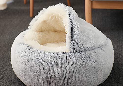 BoruisX Katzenschlafsack, Plüsch-Katzenbett, Decke, selbstwärmend, Katzensack, Haustierzelt, Höhle, weich, rutschfest, waschbares Katzenbett,Grau (Plüsch)-50cm BoruisX Katzenschlafsack, Plüsch-Katzenbett, Decke, selbstwärmend, Katzensack, Haustierzelt, Höhle, weich, rutschfest, waschbares Katzenbett,Grau (Plüsch)-50cm von BoruisX