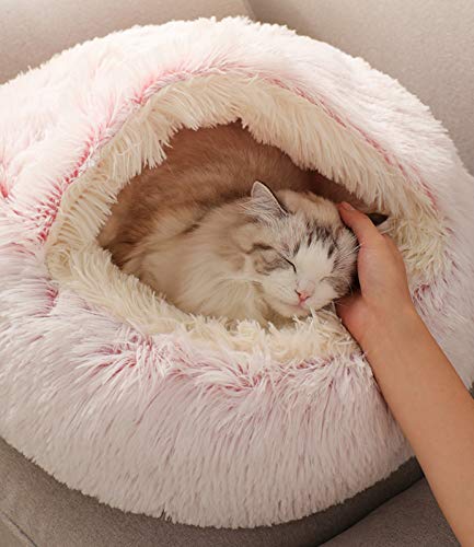 BoruisX Katzenschlafsack, Plüsch-Katzenbett, Decke, selbstwärmend, Katzensack, Haustierzelt, Höhle, weich, rutschfest, waschbares Katzenbett,Rosa(Plüsch)-50cm BoruisX Katzenschlafsack, Plüsch-Katzenbett, Decke, selbstwärmend, Katzensack, Haustierzelt, Höhle, weich, rutschfest, waschbares Katzenbett,Rosa(Plüsch)-50cm von BoruisX